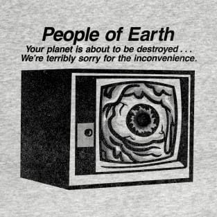 WDWJW - People of earth T-Shirt